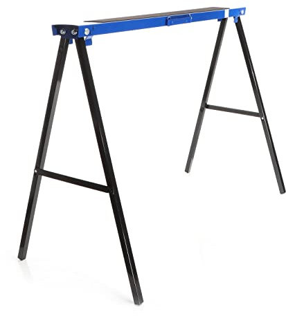 XPOtool Set di 2 cavalletti pieghevoli di supporto in acciaio Capacità di carico di 250kg per coppia