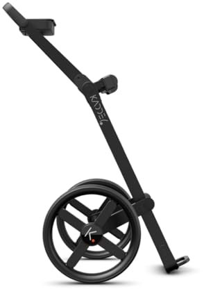Kaddey Golf Trolley, Golftrolley klappbar, Golfwagen 2 Rad, Golf Push Pull Cart Ultra kompakt, Ultraleicht Modern Design