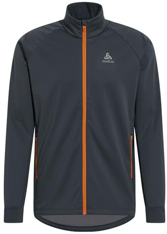 Odlo Herren Langlauf Jacke BRENSHOLMEN, india ink, M