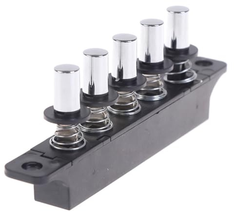 Biwwubik 1 interruptor de teclado para campanas extractoras de cocina, interruptor de botón pulsador para diferentes electrodomésticos y productos electrónicos