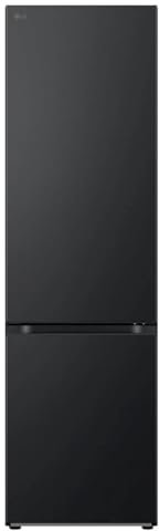 LG GBV7280BEV, Klasse B, 387 L, Kühl-/ Gefrierkombination mit Innendisplay, Frische Features, DoorCooling+, Variables Ablagefach für XXL-Stauraum, 59,5 x 67,6 x 203 cm ꟷ Essence Black Steel