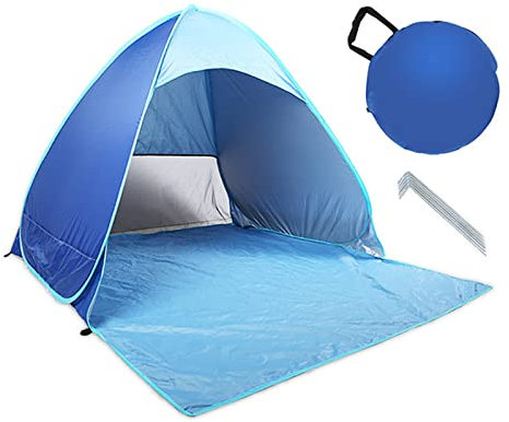 Zelt, 1/2-Personen-Zelt mit BlackOut-Schlafzimmer-Technologie, unverzichtbar für Festivals, Familien-Kuppelzelt mit 1 Schlafzimmer, 100 % wasserdichtes Campingzelt mit eingenähter Bodenplane Learned