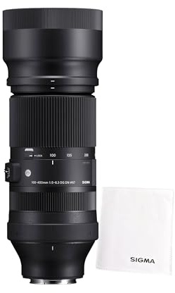 Sigma 100-400 mm F5.6-6.3 DG DN OS | C Sony E. Include panno di pulizia SIGMA
