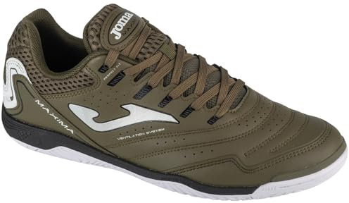 Joma Maxima 2523 in MAXS2523IN Chaussures de Sport en Salle pour Homme Vert/argenté, Vert, 41 EU