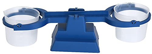 FTVOGUE Balance Simple en Plastique pour les Expériences de Physique Scolaire, Livrée avec des Poids, Améliore la capacité Pratique, dans une Gamme de 200 G/1 G (équilibre simple)