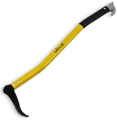 Xforst Sapie Sappie à Main avec Manche en Aluminium 75 cm – Idéal pour Manipuler du Bois, des bûches et des rondins, Outils forestiers X-PAL75