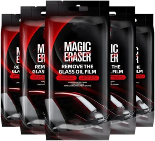 Éponge nettoyante Magique pour vitres de Voiture, Brosse Anti-Rayures pour éliminer Les Traces d'huile sur Le Pare-Brise Outil de Nettoyage, Anti-buée pour Une Conduite avec Une Vision Claire