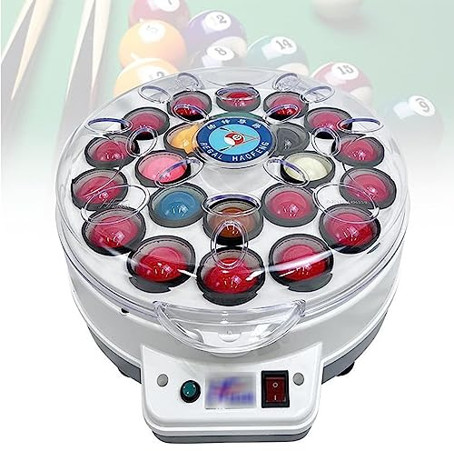 Machine à Nettoyer Les Boules De Billard, Machine à Polir Les Boules De Billard, Nettoyage Des Boules De Snooker 16/22, Nettoyeur De Boules De Billard, Pour Les Jeux De Boules De Billard.,22-ball