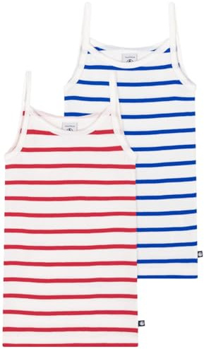 Petit Bateau A0DA0, Camisas con tirantes Niñas, Variante 1, 4 años