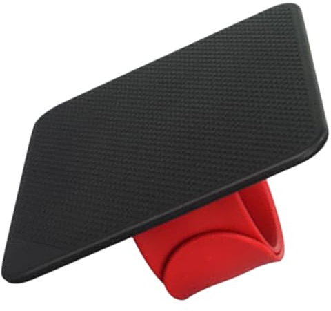 Vaguelly Palette de Teinture pour Cheveux Rouge avec Bande Élastique Outil de Mise en Valeur des Cheveux pour Salon et Usage Domestique Planche Légère et Réutilisable pour Coloration