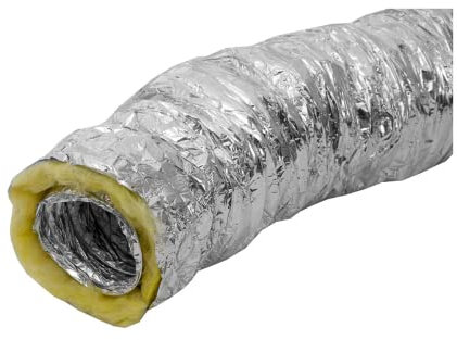 Aluflexrohr mit Isolierung Ø 125 mm