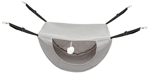 Happyyami Kreative Katzenhängematte Aus Atmungsaktivem Netzstoff Pet Nest Für Katzen Hamster Und Kleine Tiere Waschbar Für Innenräume