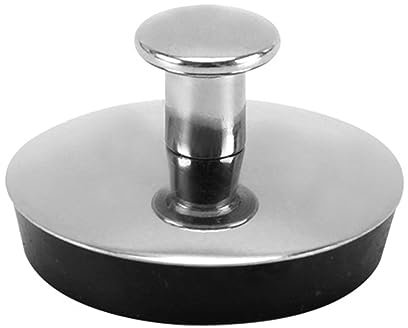 Mjaie Tapón de desagüe de acero inoxidable de repuesto universal para lavabo de cocina y lavabo, fiable, pequeño