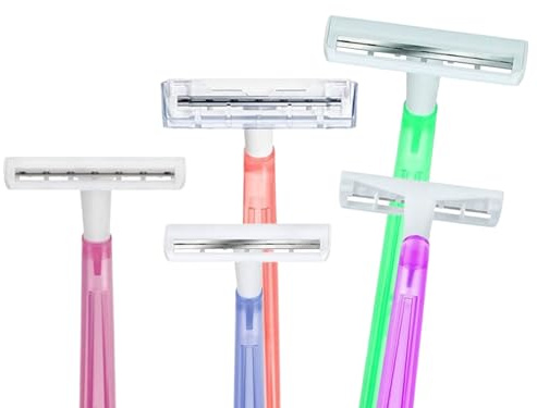 Women’s Razors 30 Pack – Double Blade Disposable Razor for Women | Smooth Shave for Legs & Body | Manual Face Shaver for Sensitive Skin, Hair Removal & Bikini Line Grooming