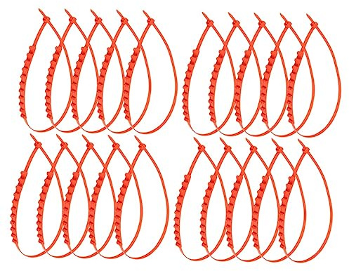 CTIRCHIU 20pcs Snow Tire Chains Anti-slip Tire Chains for Car Suv Sturdy Nylon Set Emergency Traction Kit for Winter Driving