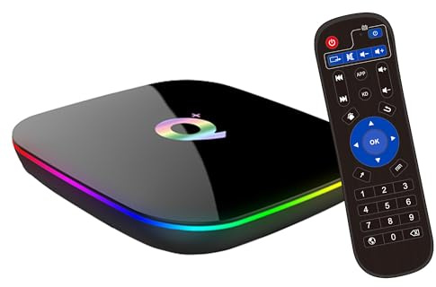 Pulsefell Android 10.0 TV Box, Boitier TV Android 2GB RAM 16GB ROM H616 Cortex-A53 GPU, Smart TV Box Support 6K Ultra HD WiFi 2.4GHz