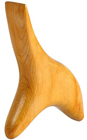 Salmue Holz Massager 6 Arten Vietnam wohlriechende hölzerne Körper-Fuß-Reflexzonenmassage-Akupunktur-thailändische Massager-Rollen-Therapie (#2)