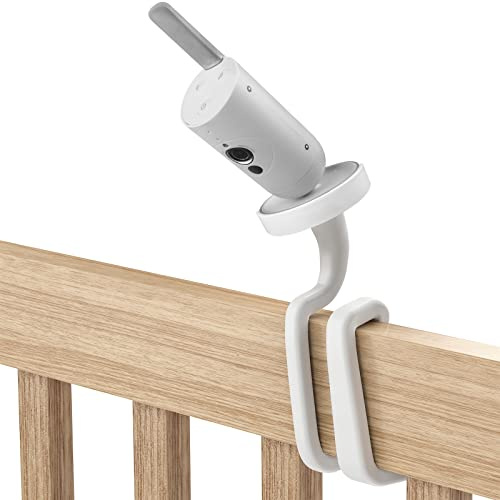 Support de casque pour bébé compatible avec Philips Avent Connected Vidéophone SCD923/26, support de lit en silicone flexible