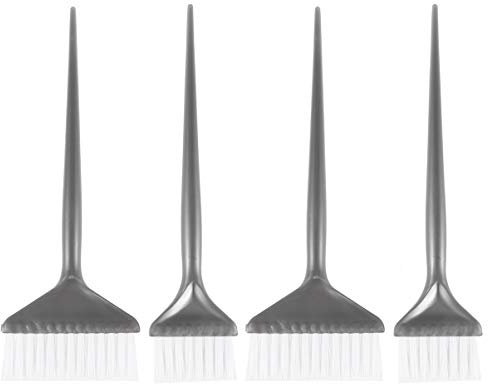 Gatuida Hair Dye Brush, 4PCS Hair Coloring Brush for Hair Dye, Hair Dye Brush to Apply Hair Color, Color For Hair Salon, Brush for Dyeing Hair, Colour Brush For Hair Coloring, Dye Tools