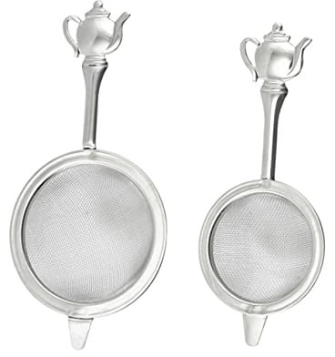 Cabilock 2stücke Tee-residue-infuser Tragbarer Teestrainer Mit Feinem Netzdesign Für Teezubereitung Für Teeliebhaber Und Zeremonien