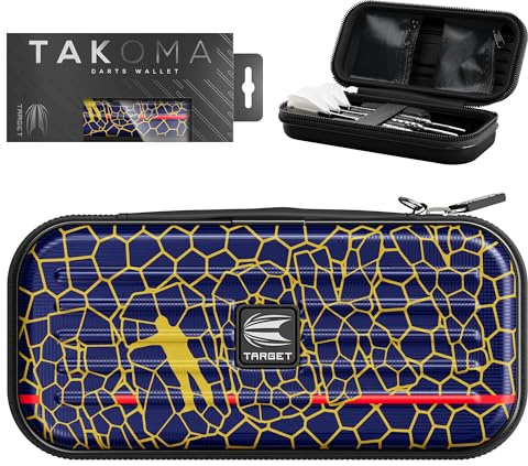 Target Darts Josh Rock Takoma Wallet, Regular – Étui pour fléchettes Josh Rock, Porte-fléchettes, Portefeuille pour fléchettes, Mallette de Rangement pour Jeu de, Mallette de fléchettes Rocky