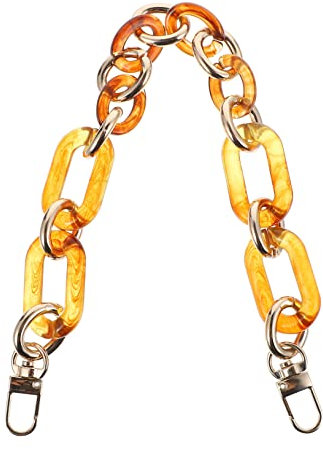 LALAFINA Unique Resin Bag Chain Retro Style Charm for Bags Handbag Hanging Chain Decoration