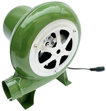 Fabbro Forga Blower - Ventilatore per di ricambio per barbecue. Ventilatore elettrico da AC e DC a DOP | Pompa ad aria centrifuga con ventola a velocità variabile da 12 V