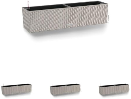 Lechuza BALCONERA Cottage 80 sandbraun 15456, 79x19x19 cm (Packung mit 4)