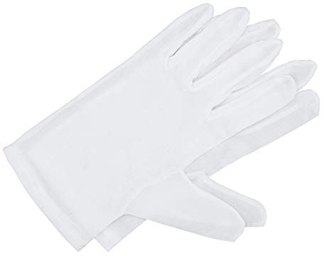 Vispronet 10 Paar Baumwollhandschuhe ✓ waschbar ✓ Größe L ✓ fusselfrei ✓ zur Verwendung als Hygienehandschuh