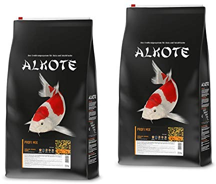 AL-KO-TE Profi Mix 6 mm | 2X 9kg Koifutter Vorteilspackung