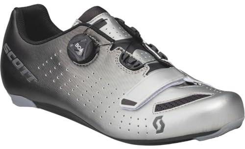 Scott Road Comp Boa Chaussures de vélo de route argenté/noir métallisé 2025 : taille : 47