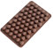 NHQ Moule Silicone Chocolat,55 cavités Antiadhésifs Moules à Chocolat,Grains de Chocolat,Moule Bonbon Silicone,Modelage Des Grains de Café,pour Chocolat Maison,Pralines,Bonbon,Décoration de Gateau
