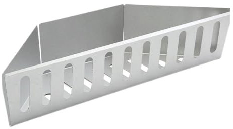 Organizador De Carbón - Cesta para Carbón, Soporte para Carbón | Asar A La Parrilla con Cestas De Carbón Aluminizadas para Briquetas, Bandeja Contenedora De Caja De Carbón para Parrilla
