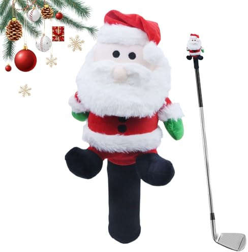 Golf Trä Huvudskydd Skyddande plyschöverdrag för hybrid, trä, fairway,