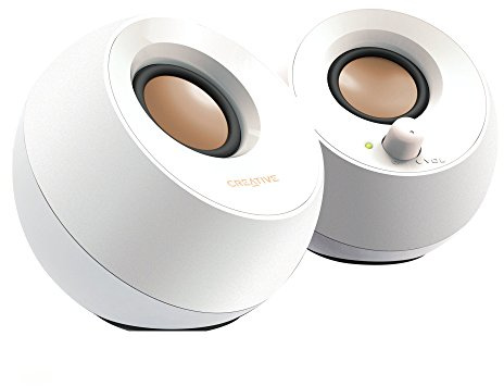 CREATIVE PEBBLE White (51MF1680AA001) (054651192133) (Creative Labs)