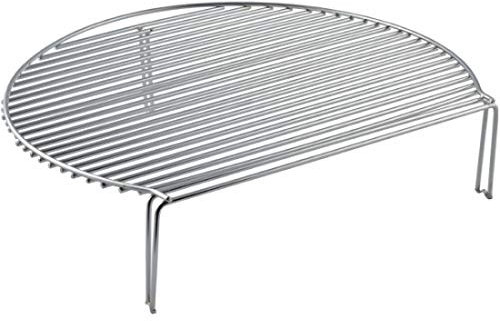 YNNI KAMADO TQASK BBQ Upper Second Level Grate 11x46cm for 23 or larger Grill TQASK