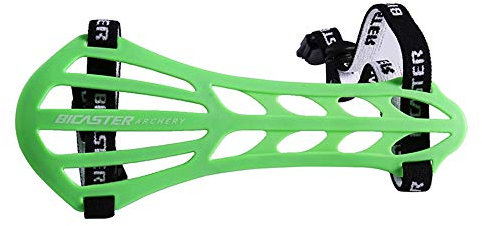 BICASTER Armschutz für Bogenschießen, 1 Stück (grün)