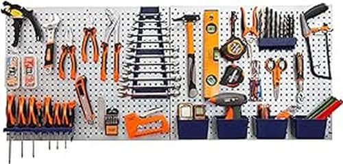 Paneles de pared de acero para almacenamiento de herramientas