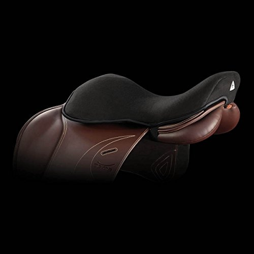 Acavallo Air Plus Gel Seat Saver Dri-Lex, 10 mm, Large, Black