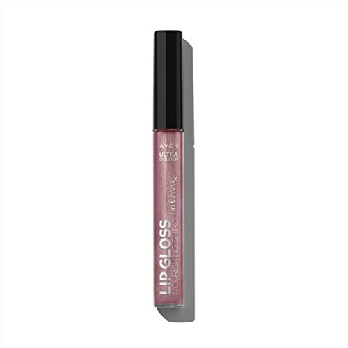 Avon Brillo de Labios Ultra Colour Tono Wink of Pink - Color Cremoso y Ultra Pigmentado + Brillo de Alto Impacto - Con Aceites Nutritivos - Color Rosa Claro
