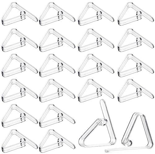 Qilery 72 Pcs Clear Plastic Tablecloth Clear Clips Transparent Table Cloth Holder Clips Picnic Tablecloth Clamps for Indoor Outdoor Birthday Camping Party Table Cover Supplies