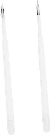 NOLITOY Recharges De Stylo à Libération d'air pour Film De Voiture 2 Pièces Outil De Purge d'air Compact en Abs Et Fer Accessoires pour Film Vinyle Automobile Usage Professionnel Et Domestique