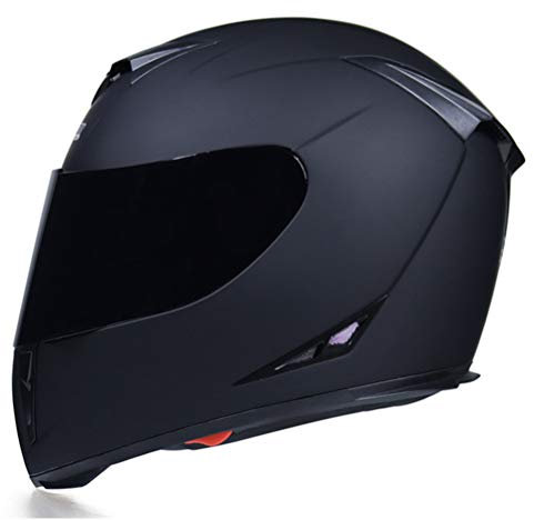 Casque intégral de moto, casque de moto en fibre de carbone, toutes saisons, utilisation Moto Casco Double Len Capacete