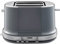 Tower T20043GRP Belle 2-Slice Toaster with 7 Browning Settings, Defrost/Reheat/Cancel, 800 W, Graphite