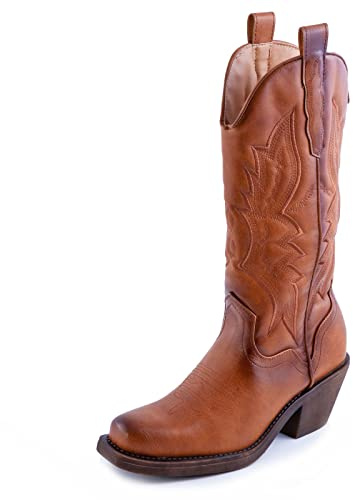 Bottes pour femme texani cowboy western camperos chaussures boots TOOCOOL YG886, cuir, 40 EU