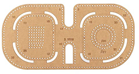 Quilt-Kreisschneider-Lineal, multifunktionales Arc-Cutting-Patchwork-Lineal, Hackschieber, Acryl-Version, Vorlage, abgerundetes Lineal, Reißverschlussschlitz, Hacklineal,