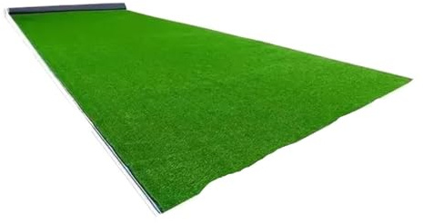 Tappeto da prato artificiale erboso finto Erba di plastica Recinzione verde Stadio calcio(50X200)