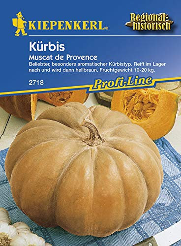 Kiepenkerl 2718 Kürbis Muscat De Provence (Kürbissamen)