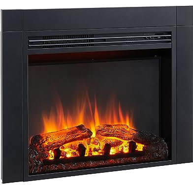 FLAMME Innsbruck Fireplace Insert Suitable for Custom Media Wall or Mantel Designs 24/60cm - 35/90cm