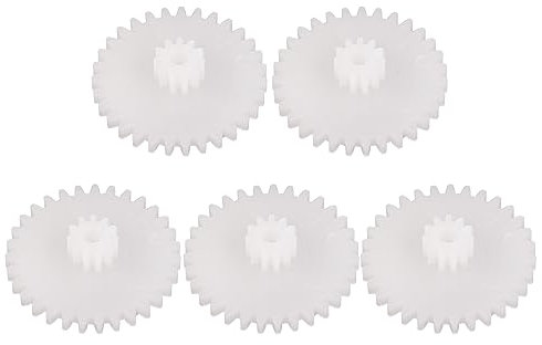 Maouira 5 Pièces Cartouche Radio Rouleau Embrayage Engrenage pour TN-21 Magnétophone Pression Cassette Courroie Poulie Pinceur Rouleau Lecteur Et Pièces du Corps Pinceur Rouleau pour Pièces Pont